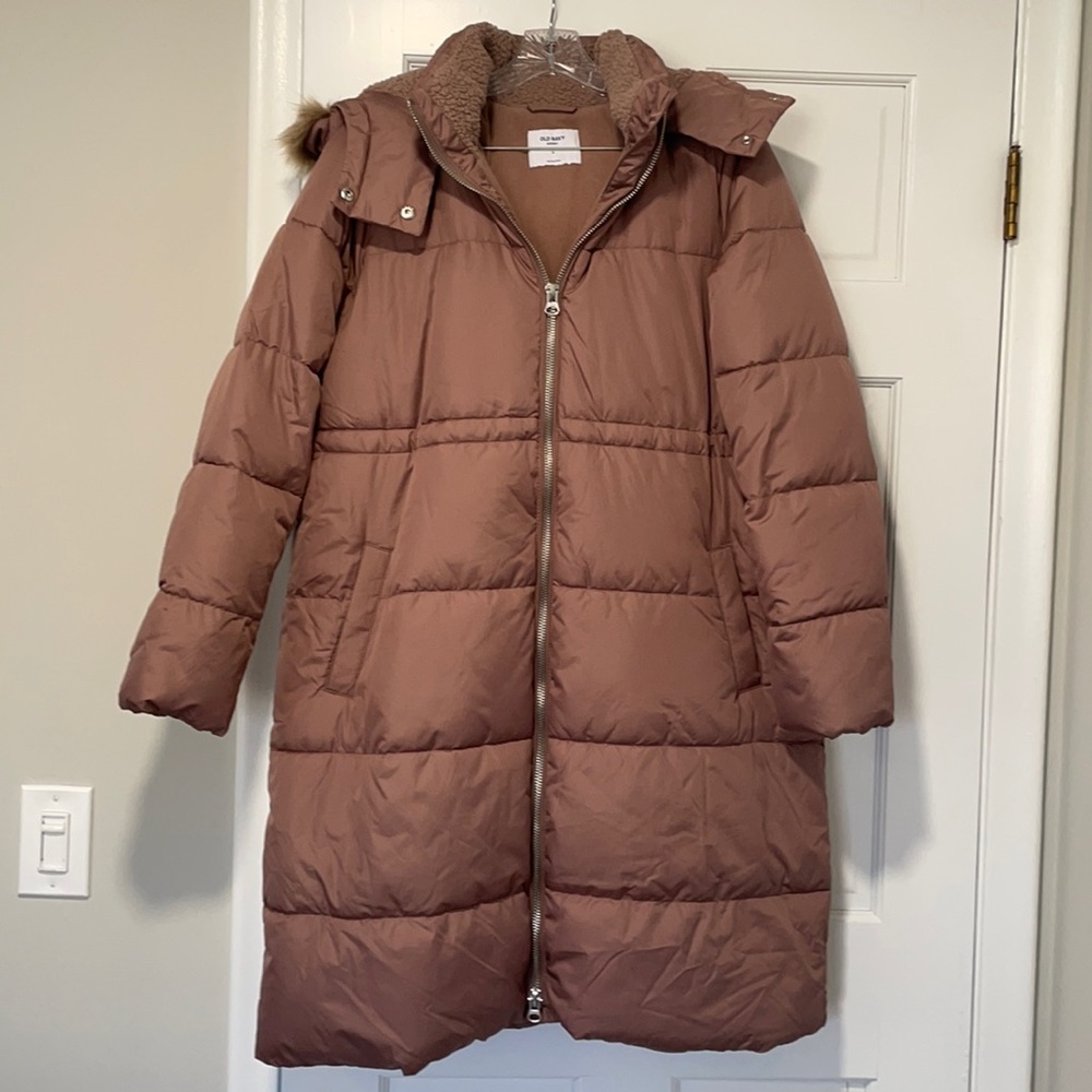Maternity winter coat
